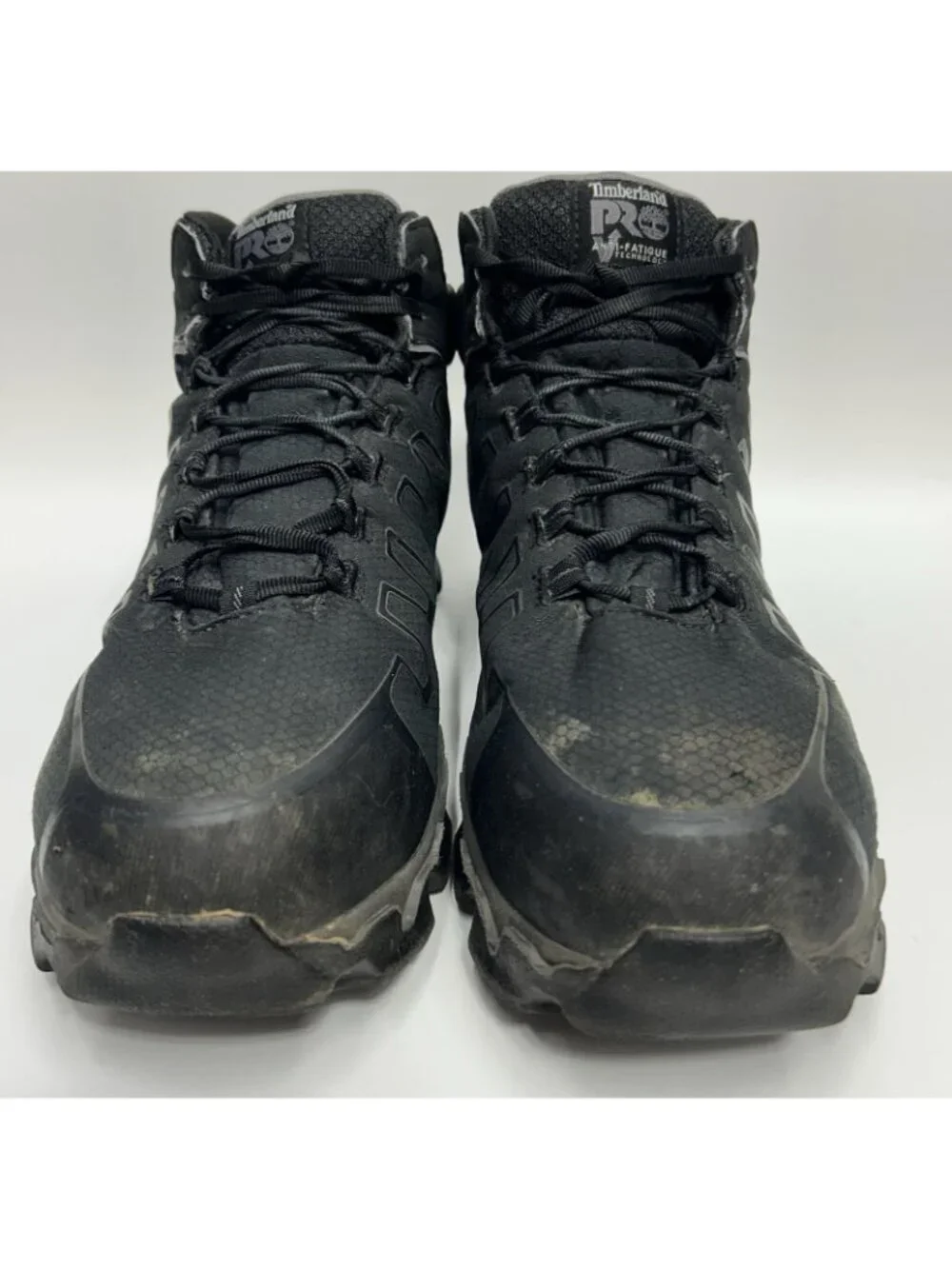 Timberland PRO Powertrain Sport Alloy Toe Mid Work Boots Mens Size 13 W Black